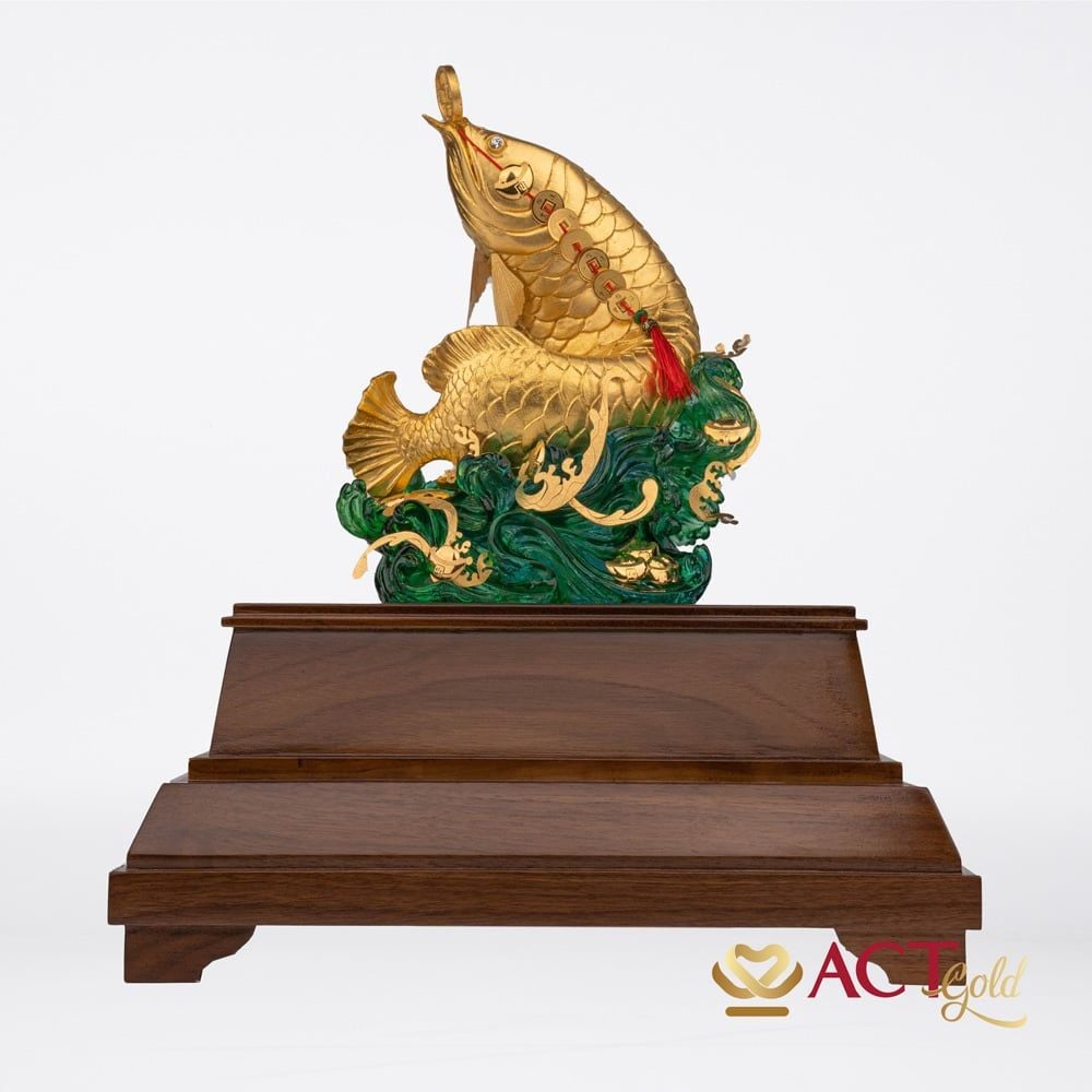 Biểu trưng dát vàng - Quà Tặng Dát Vàng - Công Ty TNHH Q&V